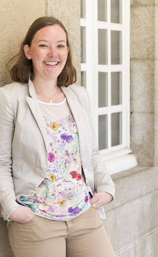 Lise Hodbert, étudiante en licence d'histoire à l'UCO Laval