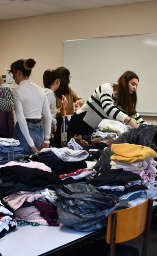 collecte de vêtements