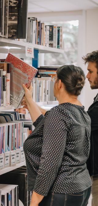 bibliothèque du campus 